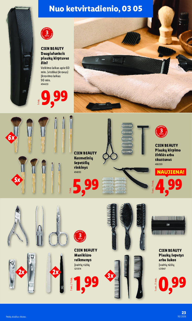 NE MAISTO PREKIŲ PASIŪLYMAI (2026-03-02 - 2026-03-08) | 23