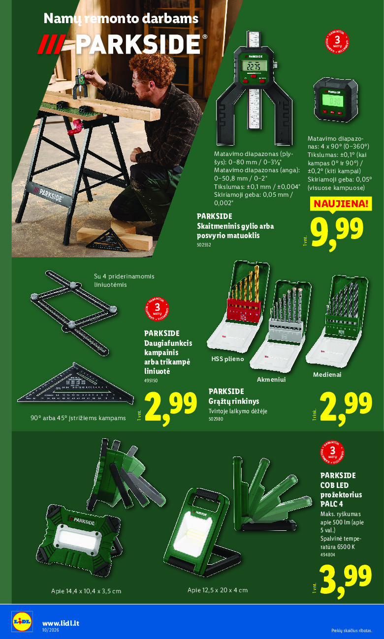 NE MAISTO PREKIŲ PASIŪLYMAI (2026-03-02 - 2026-03-08) | 10