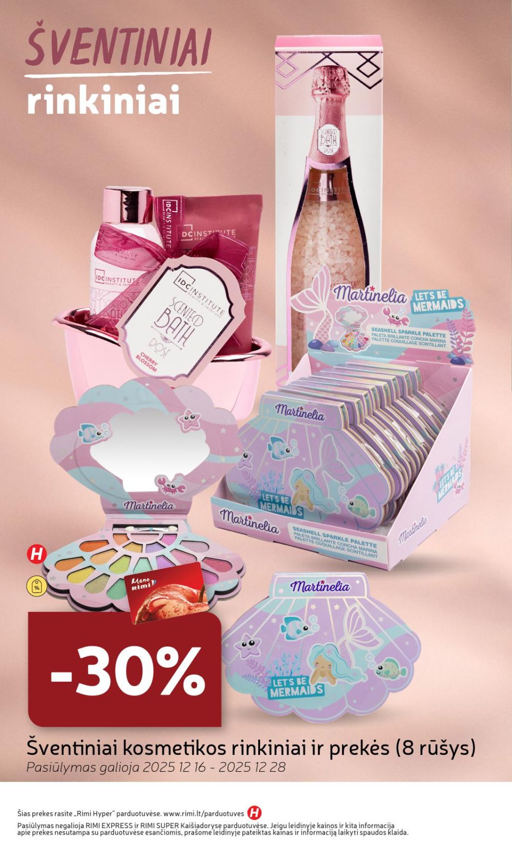 RIMI - Grožio prekių katalogas (2025 12 16 - 2026 01 05) | 2