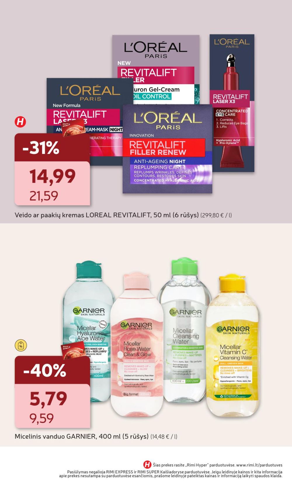 RIMI - Grožio prekių katalogas (2025 12 16 - 2026 01 05) | 5