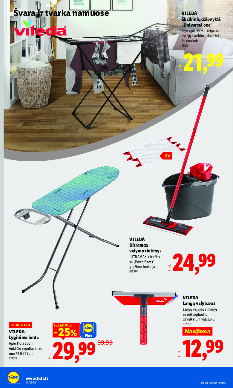 NE MAISTO PREKIŲ PASIŪLYMAI (2026-03-30 - 2026-04-05) | 12