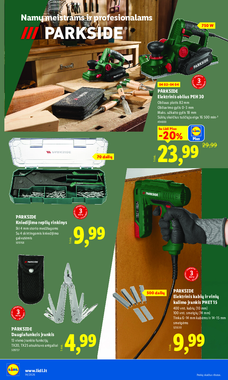 NE MAISTO PREKIŲ PASIŪLYMAI (2026-03-30 - 2026-04-05) | 24