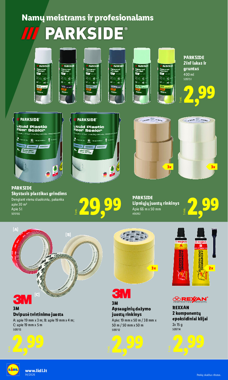 NE MAISTO PREKIŲ PASIŪLYMAI (2026-03-30 - 2026-04-05) | 26