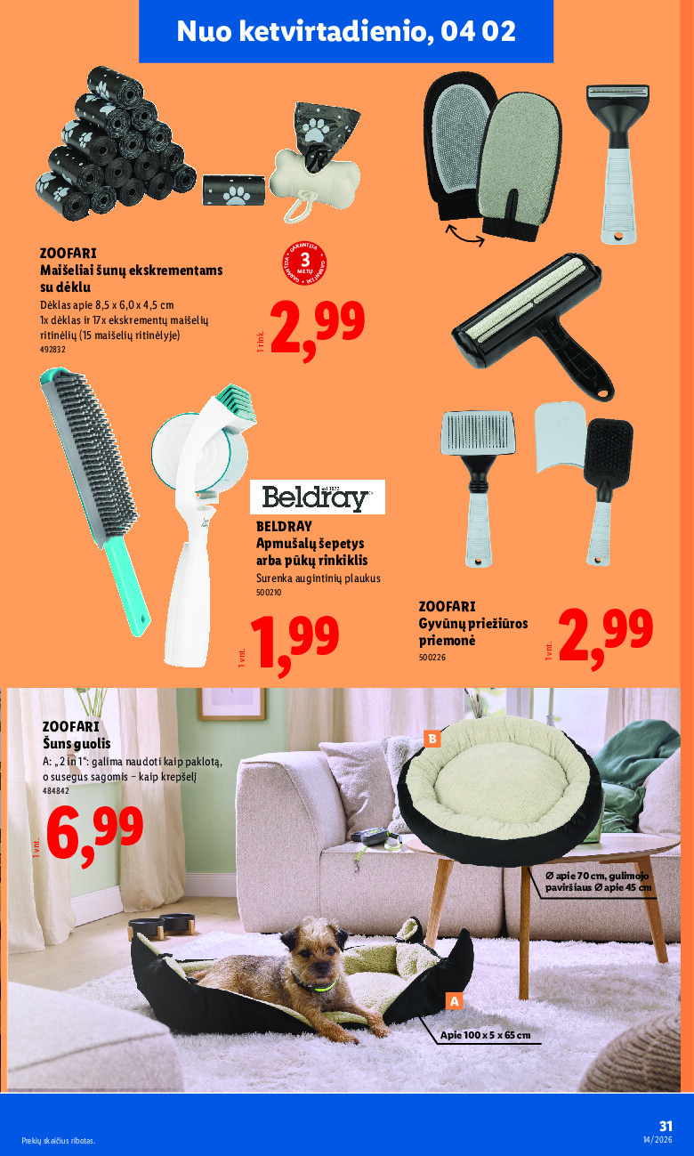 NE MAISTO PREKIŲ PASIŪLYMAI (2026-03-30 - 2026-04-05) | 31