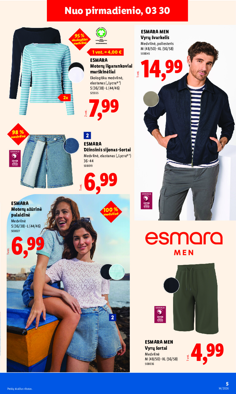 NE MAISTO PREKIŲ PASIŪLYMAI (2026-03-30 - 2026-04-05) | 5