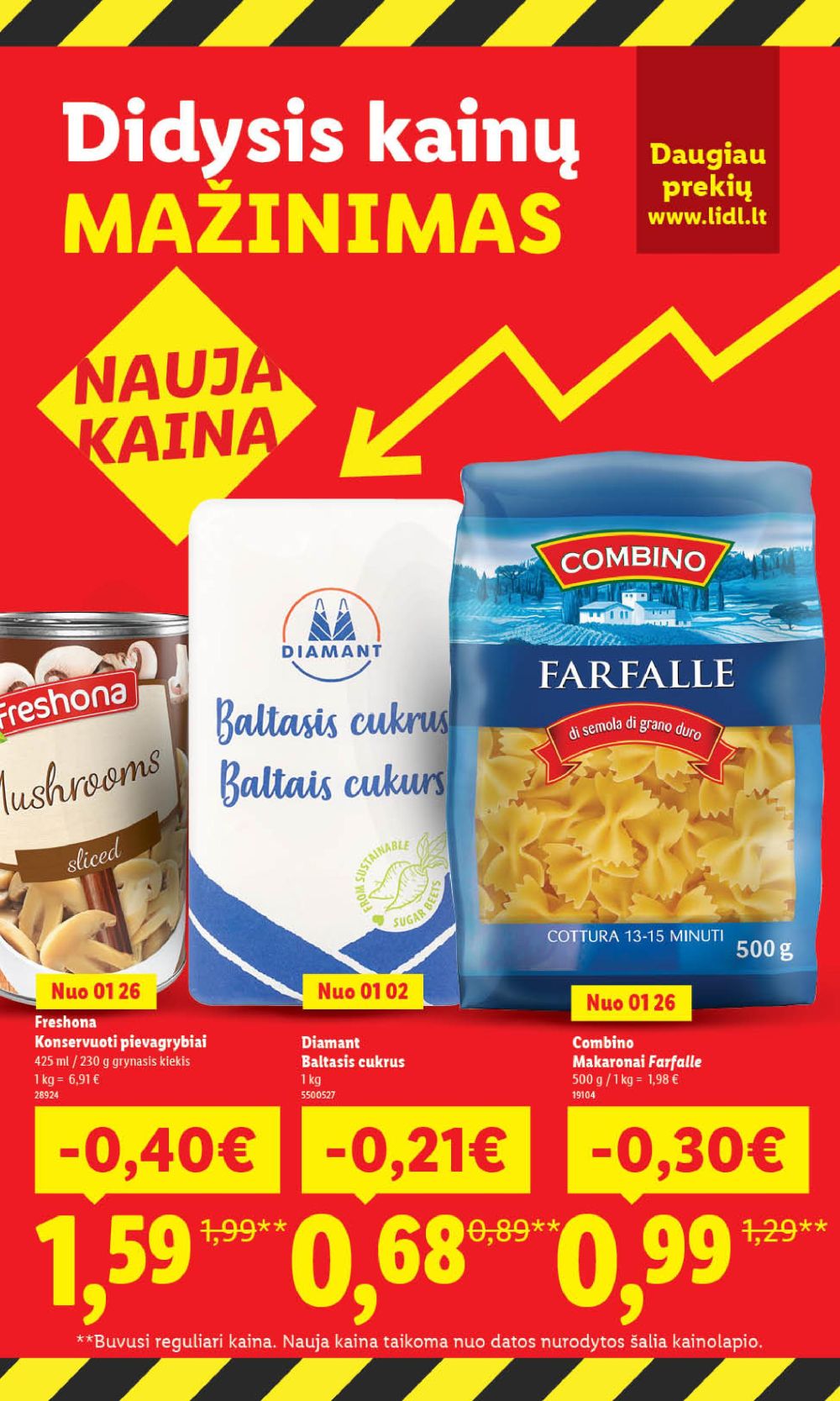 LIDL - Maisto prekių pasiūlymai (2026 01 26 - 2026 02 01) | 3