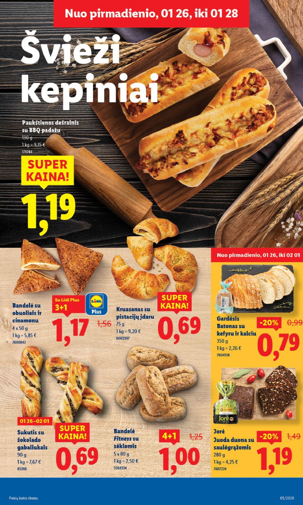LIDL - Maisto prekių pasiūlymai (2026 01 26 - 2026 02 01) | 5