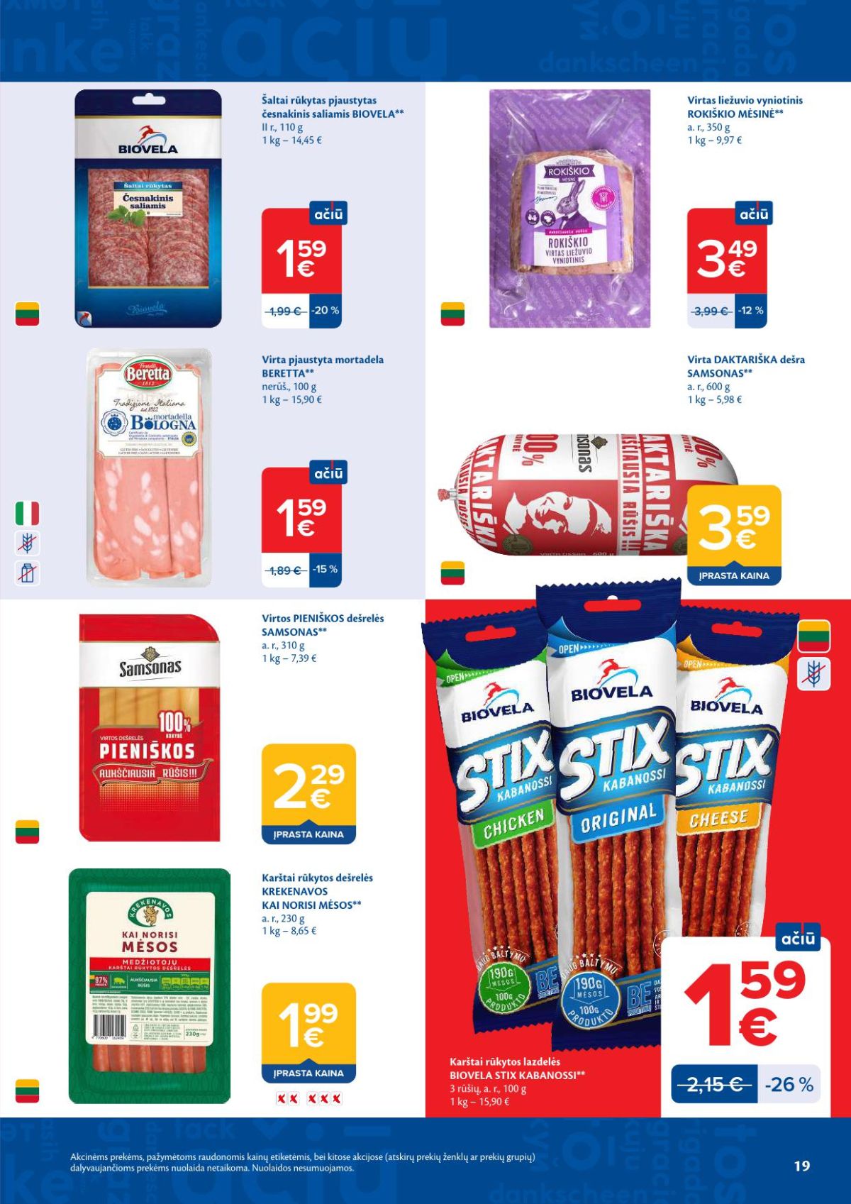 MAXIMA - Kaininis leidinys Nr.42 (2026 10 13 - 2026 10 19) | 10