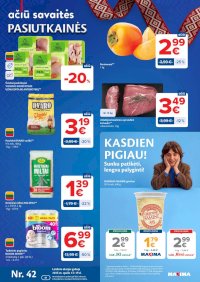 MAXIMA - Kaininis leidinys Nr.42 (2026 10 13 - 2026 10 19)