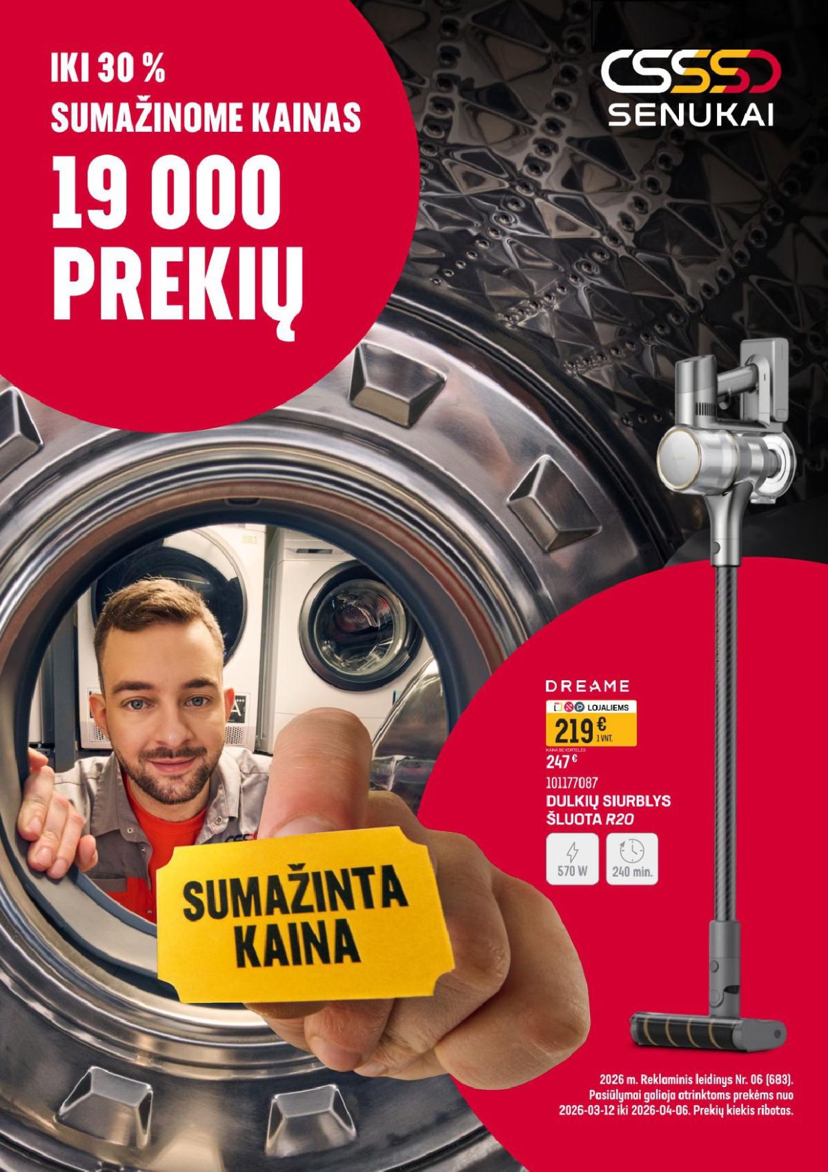 SENUKAI - Leidinys Nr.6 (2026 03 12 - 2026 04 06) | 1