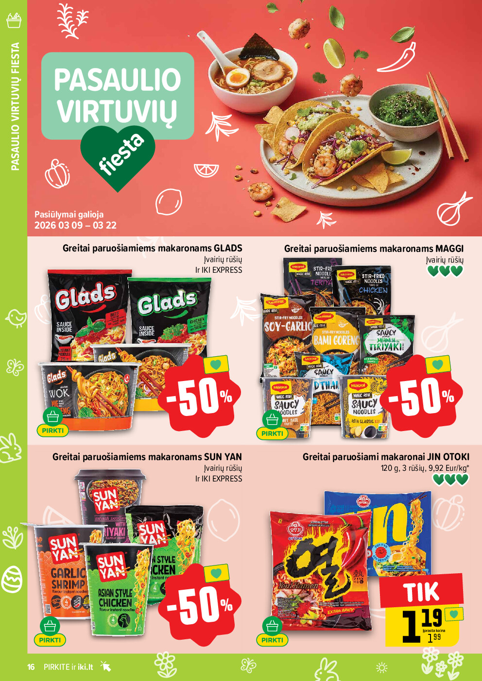 IKI Kaininis leidinys Nr. 12 (2026-03-16 - 2026-03-22) | 16