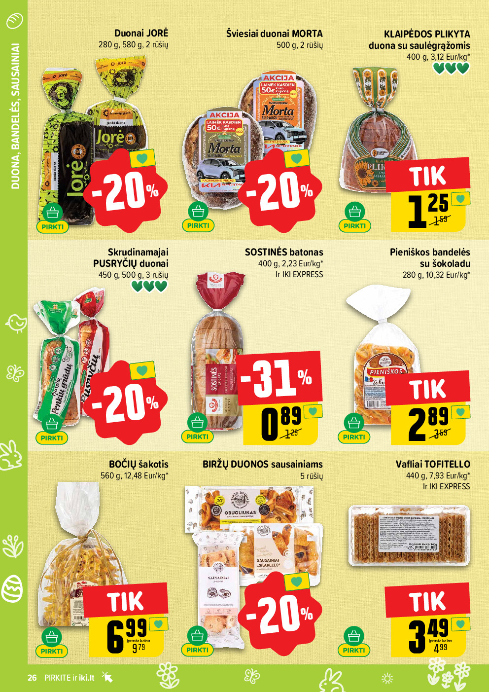 IKI Kaininis leidinys Nr. 12 (2026-03-16 - 2026-03-22) | 26