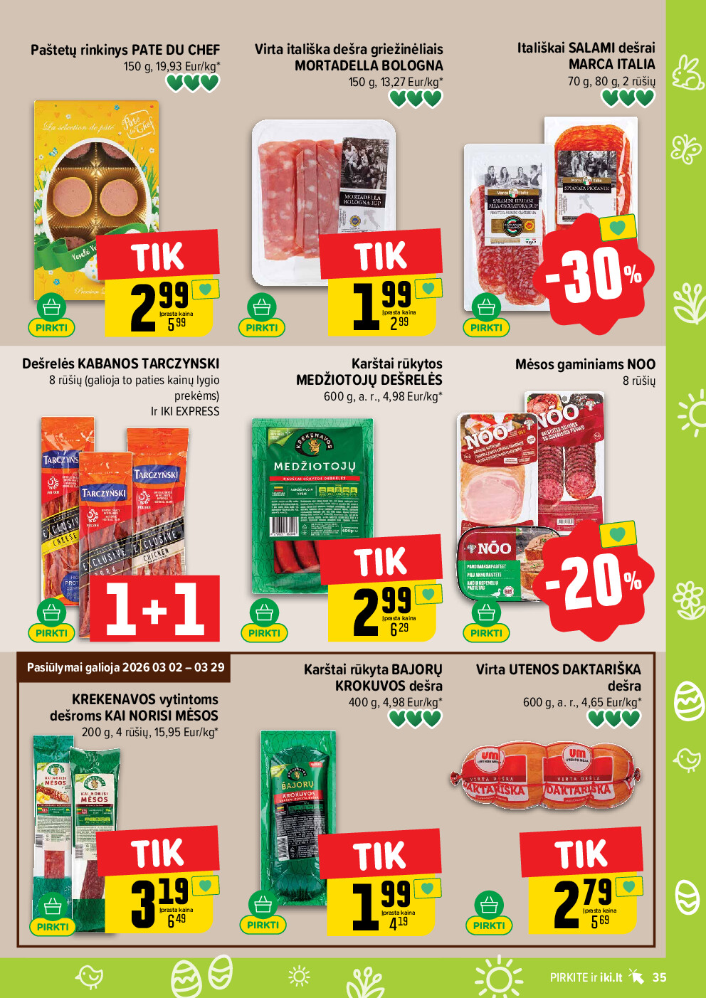 IKI Kaininis leidinys Nr. 12 (2026-03-16 - 2026-03-22) | 35