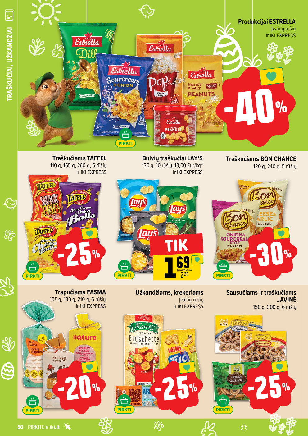 IKI Kaininis leidinys Nr. 12 (2026-03-16 - 2026-03-22) | 50