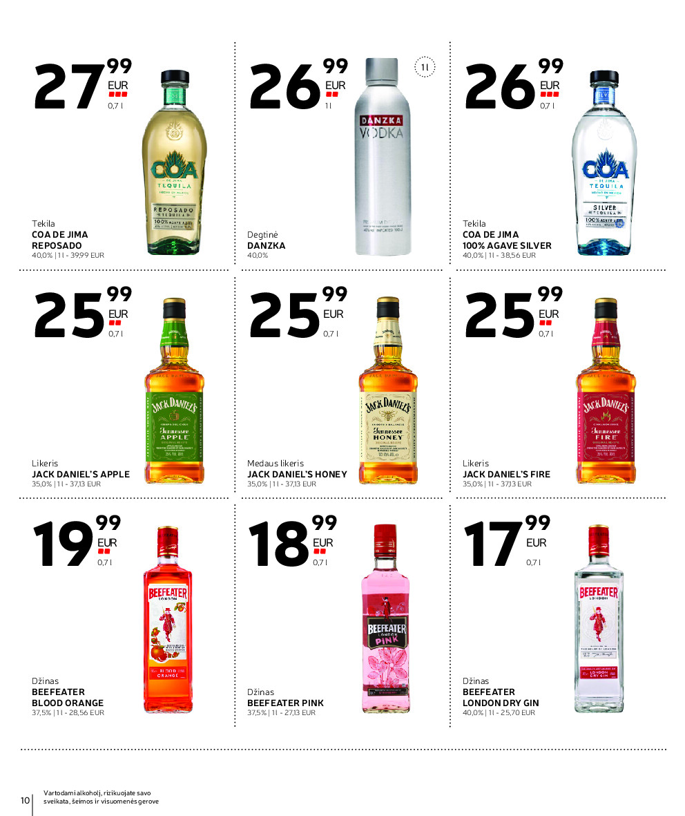 RIMI - Alkoholiniu gerimu asortimento katalogas nr 21 (2026-10-01 - 2026-11-01) | 10