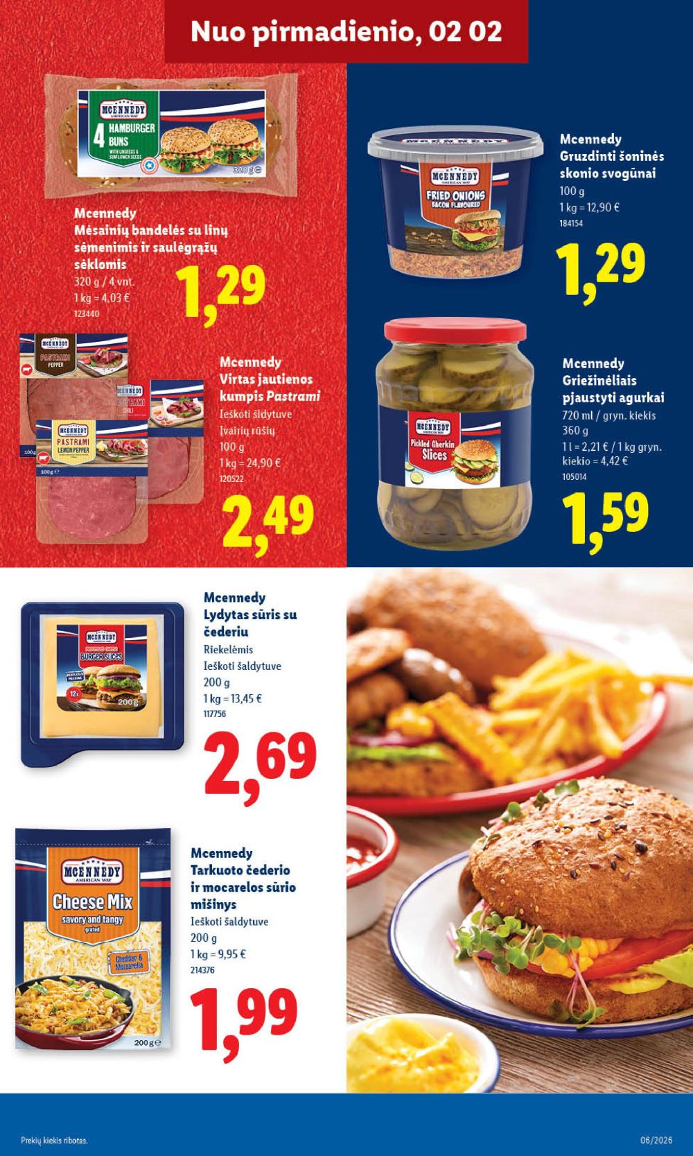LIDL - Maisto prekių pasiūlymai (2026 02 02 - 2026 02 08) | 11