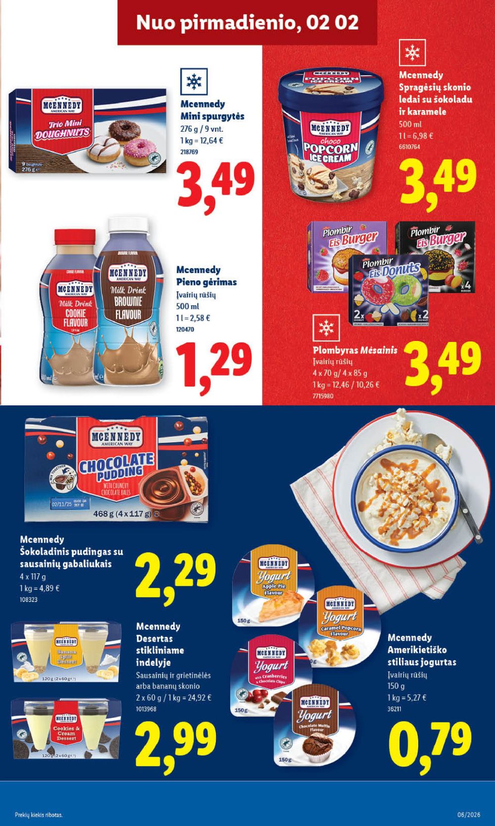 LIDL - Maisto prekių pasiūlymai (2026 02 02 - 2026 02 08) | 13