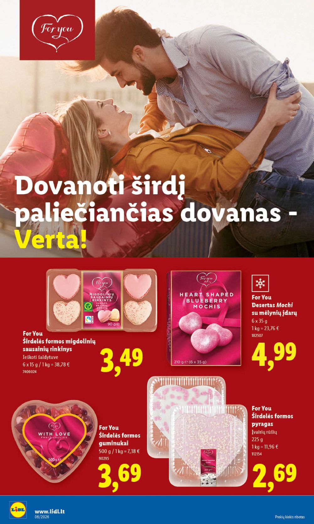 LIDL - Maisto prekių pasiūlymai (2026 02 02 - 2026 02 08) | 20