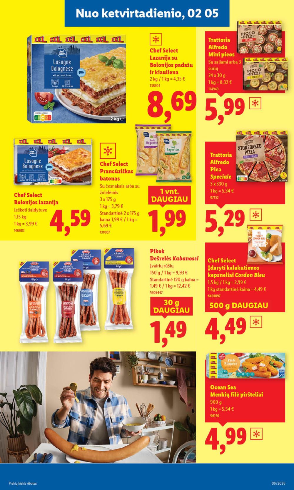 LIDL - Maisto prekių pasiūlymai (2026 02 02 - 2026 02 08) | 23