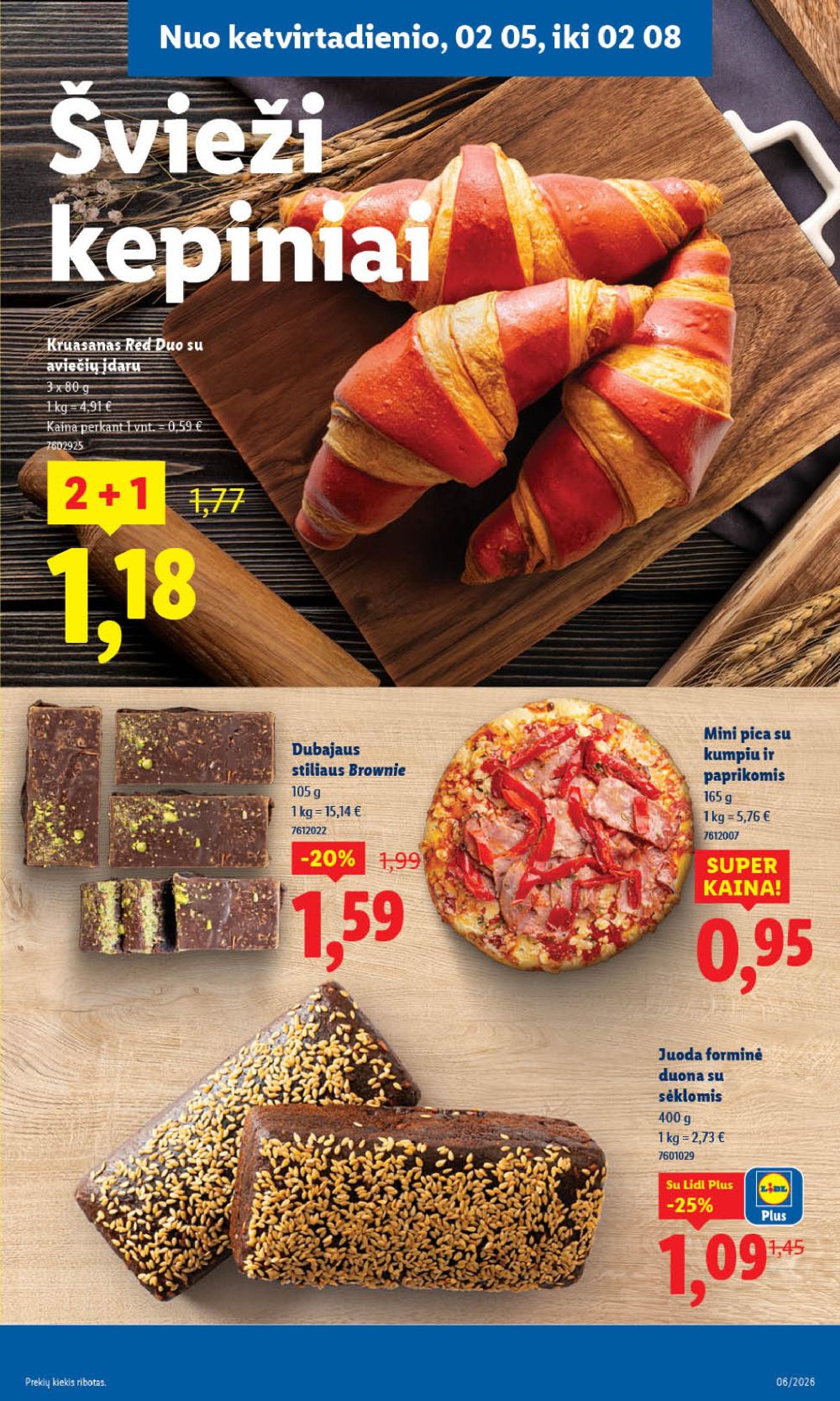 LIDL - Maisto prekių pasiūlymai (2026 02 02 - 2026 02 08) | 35