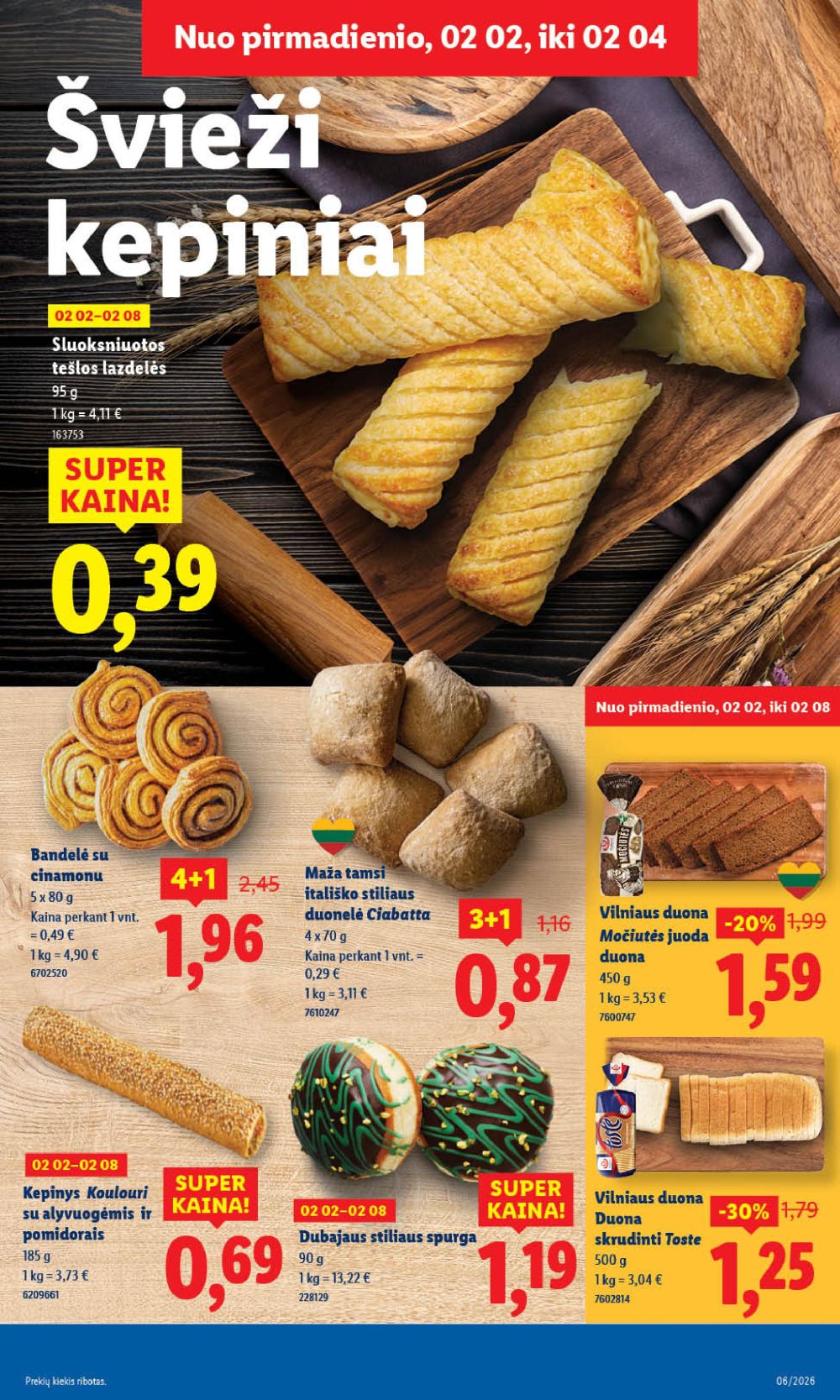 LIDL - Maisto prekių pasiūlymai (2026 02 02 - 2026 02 08) | 5