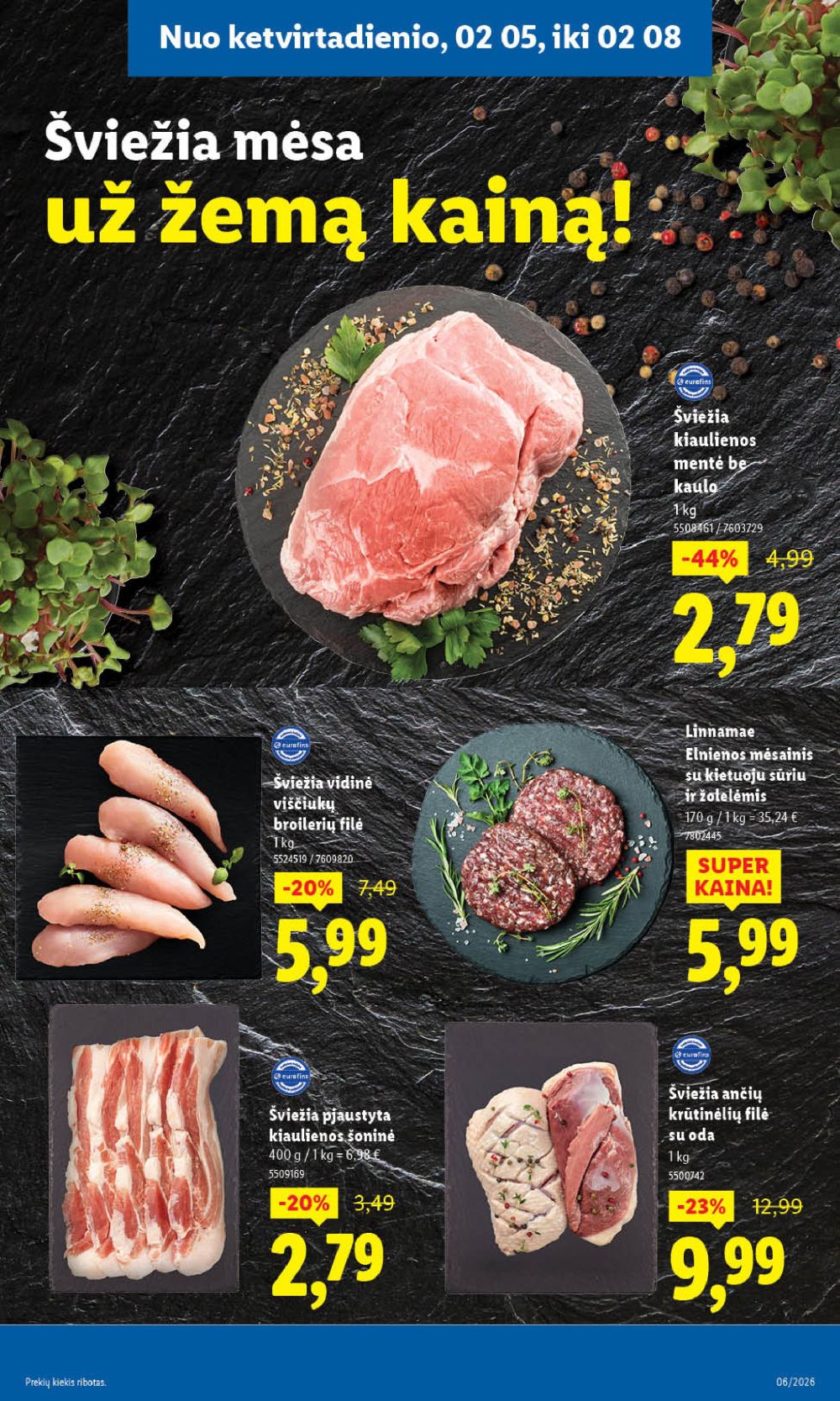 LIDL - Maisto prekių pasiūlymai (2026 02 02 - 2026 02 08) | 41
