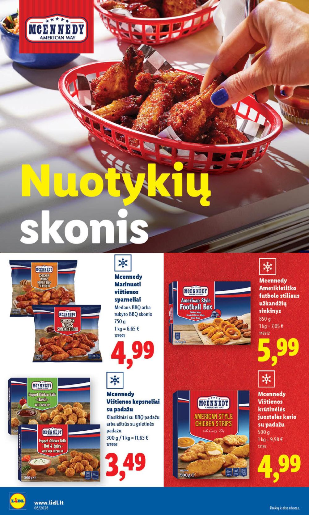 LIDL - Maisto prekių pasiūlymai (2026 02 02 - 2026 02 08) | 8