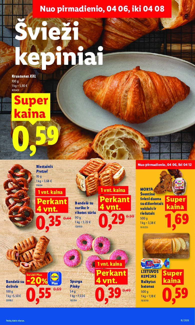 MAISTO PREKIŲ PASIŪLYMAI (2026-04-06 - 2026-04-12) | 5