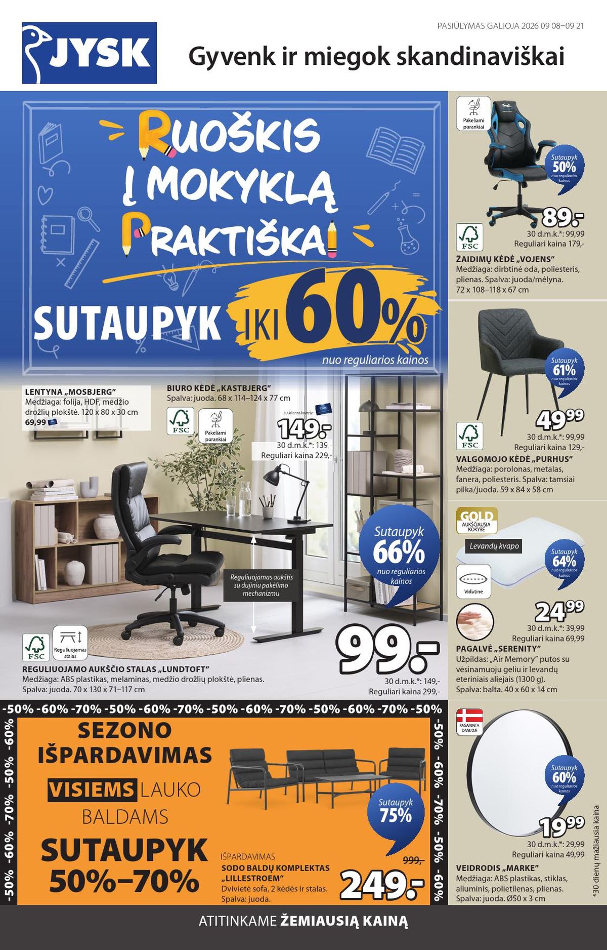 JYSK (2026 09 08 - 2026 09 21) | 1