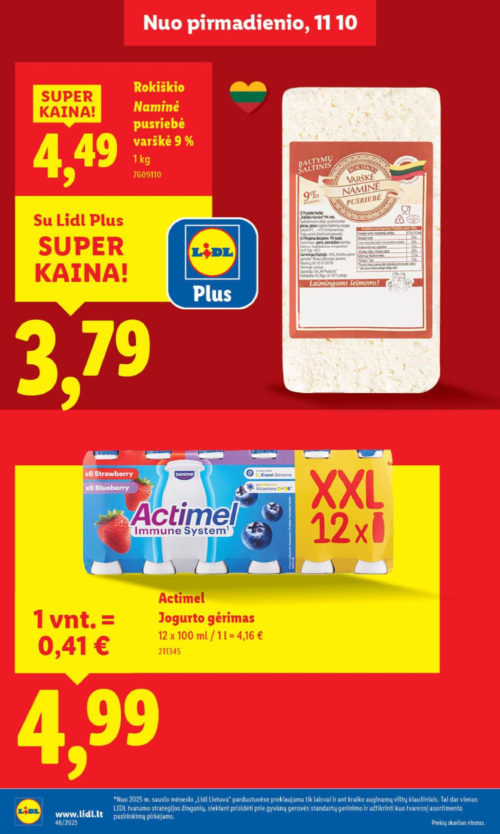 LIDL - Maisto prekių pasiūlymai (2025 11 13 - 2025 11 16) | 24