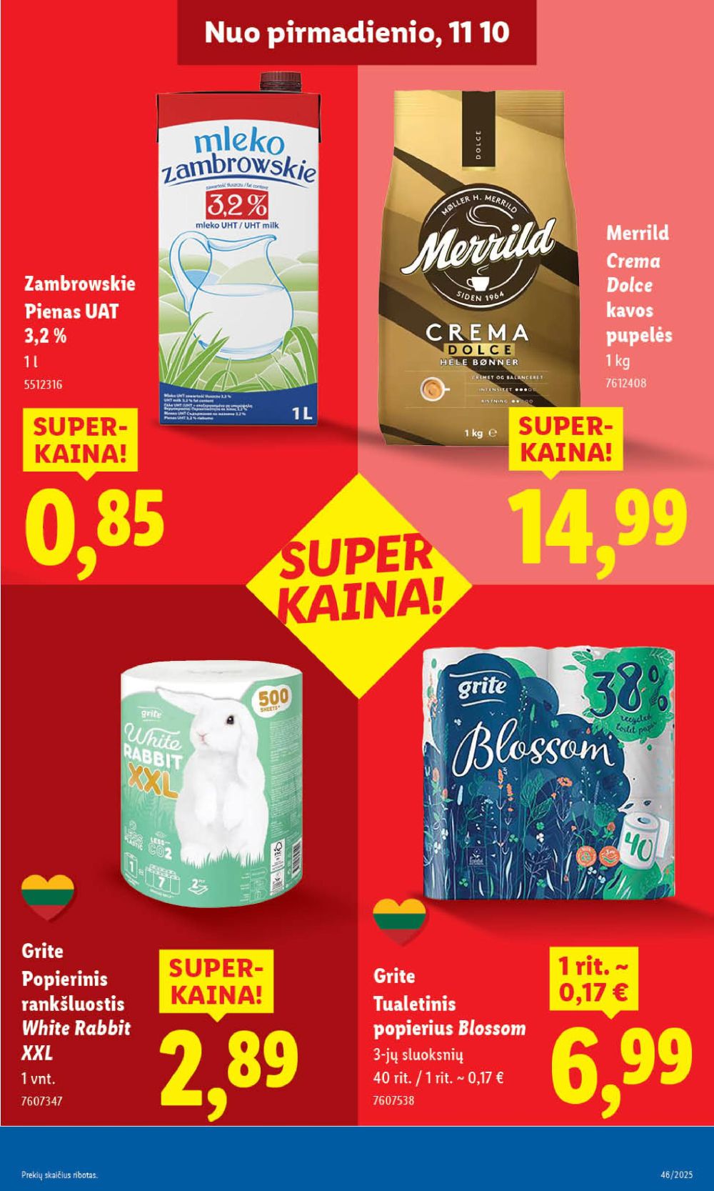 LIDL - Maisto prekių pasiūlymai (2025 11 13 - 2025 11 16) | 25