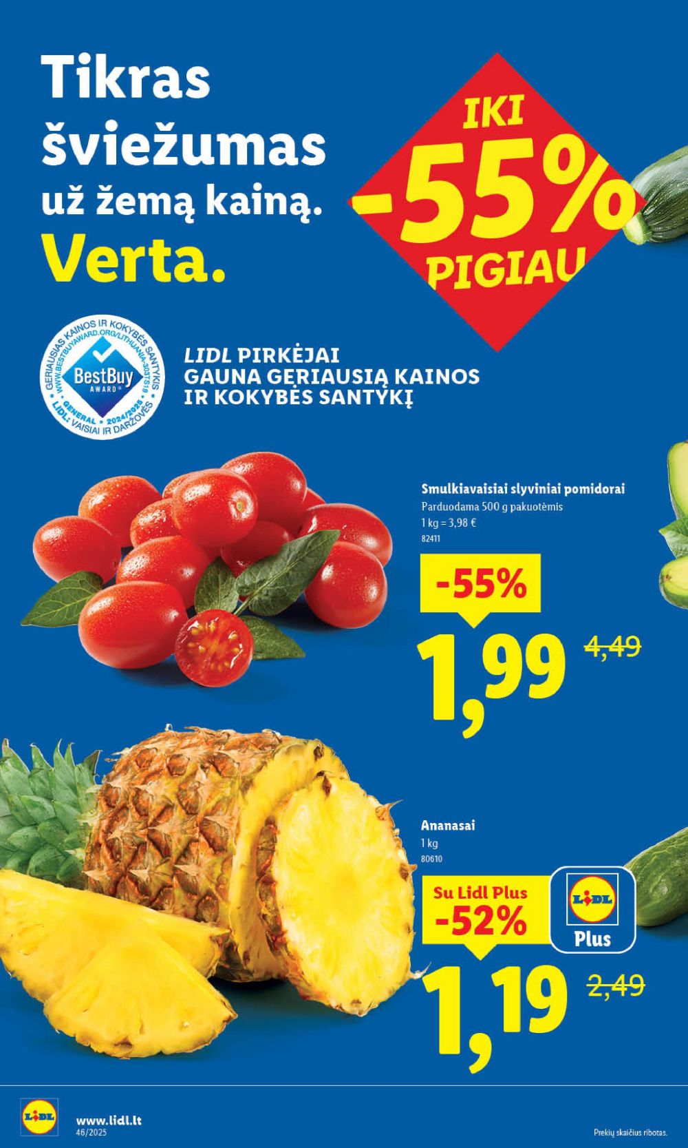 LIDL - Maisto prekių pasiūlymai (2025 11 13 - 2025 11 16) | 4