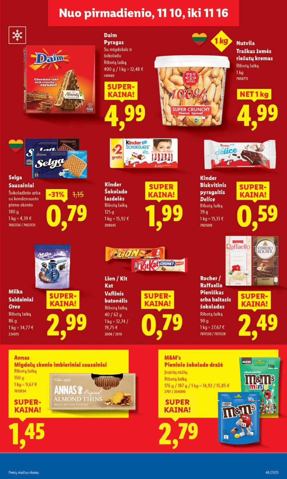 LIDL - Maisto prekių pasiūlymai (2025 11 13 - 2025 11 16) | 35
