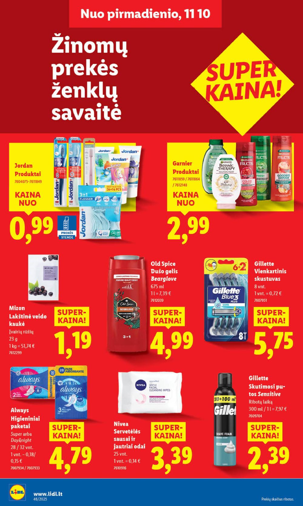 LIDL - Maisto prekių pasiūlymai (2025 11 13 - 2025 11 16) | 36