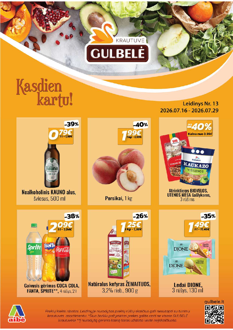 Gulbelės leidinys Nr. 13 (2026-07-16 - 2026-07-29) | 1