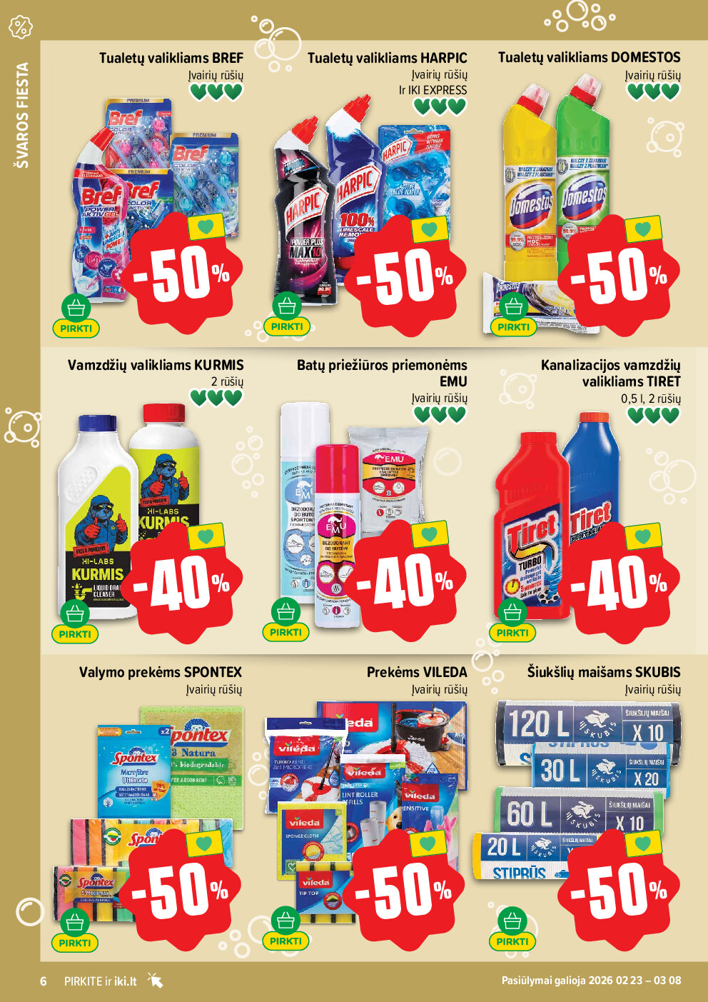Švaros fiesta (2026-03-02 - 2026-03-08) | 6