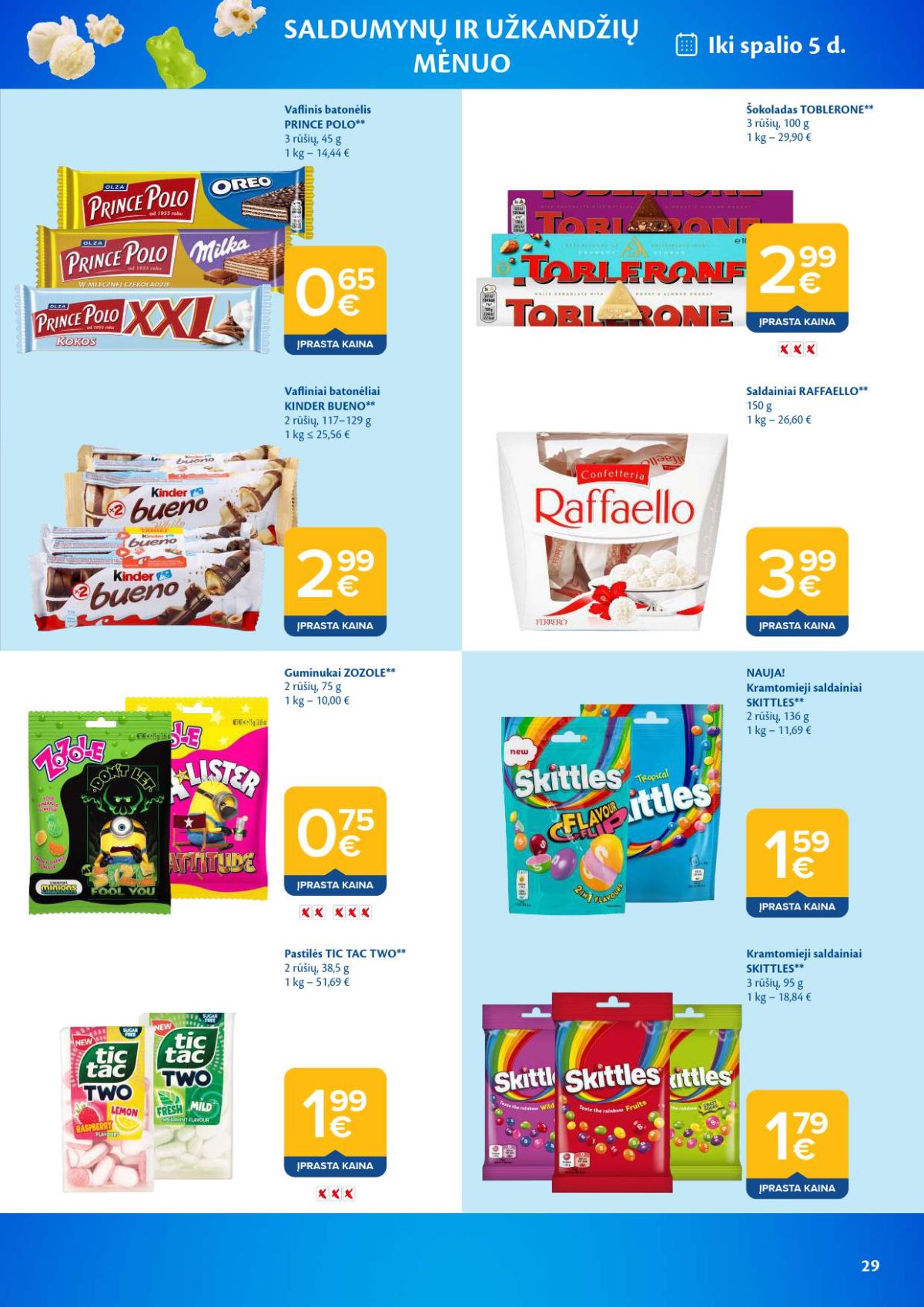 MAXIMA - Kaininis leidinys Nr.36 (2026 09 01 - 2026 09 07) | 15