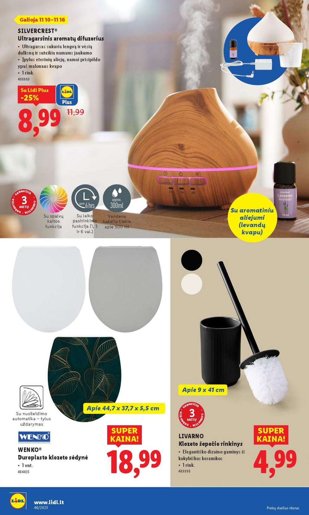 LIDL - Ne maisto prekių pasiūlymai (2025 11 10 - 2025 11 16) | 20