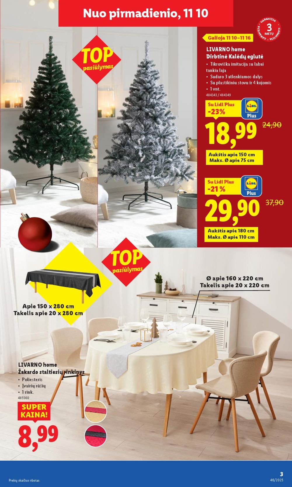 LIDL - Ne maisto prekių pasiūlymai (2025 11 10 - 2025 11 16) | 3