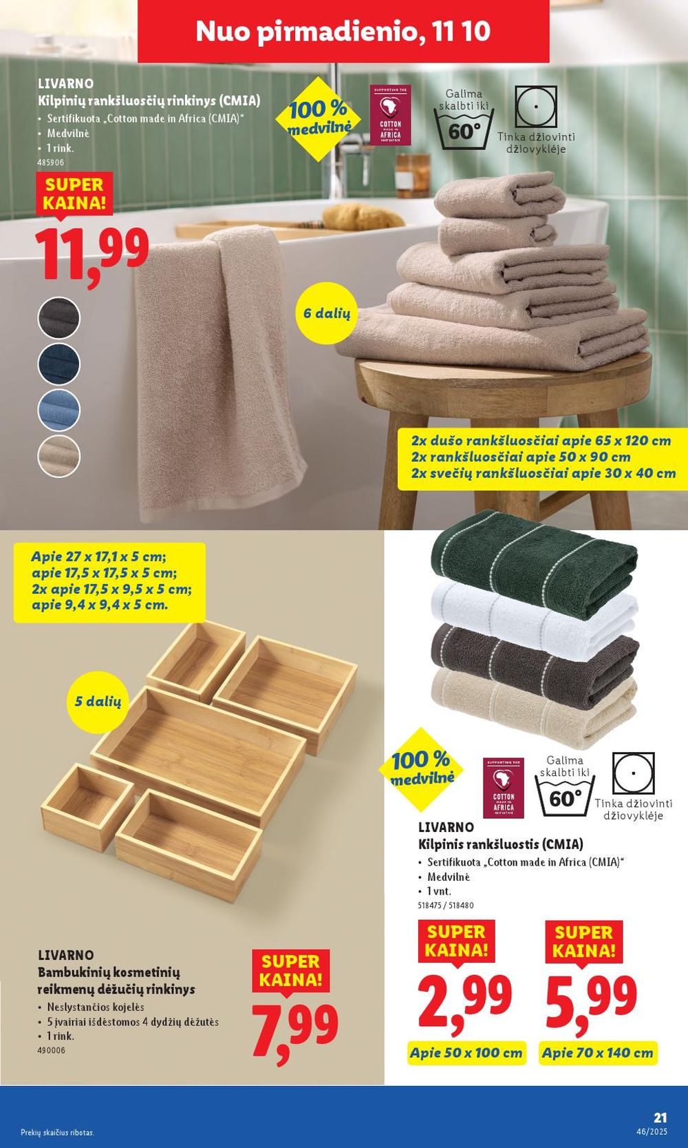 LIDL - Ne maisto prekių pasiūlymai (2025 11 10 - 2025 11 16) | 21