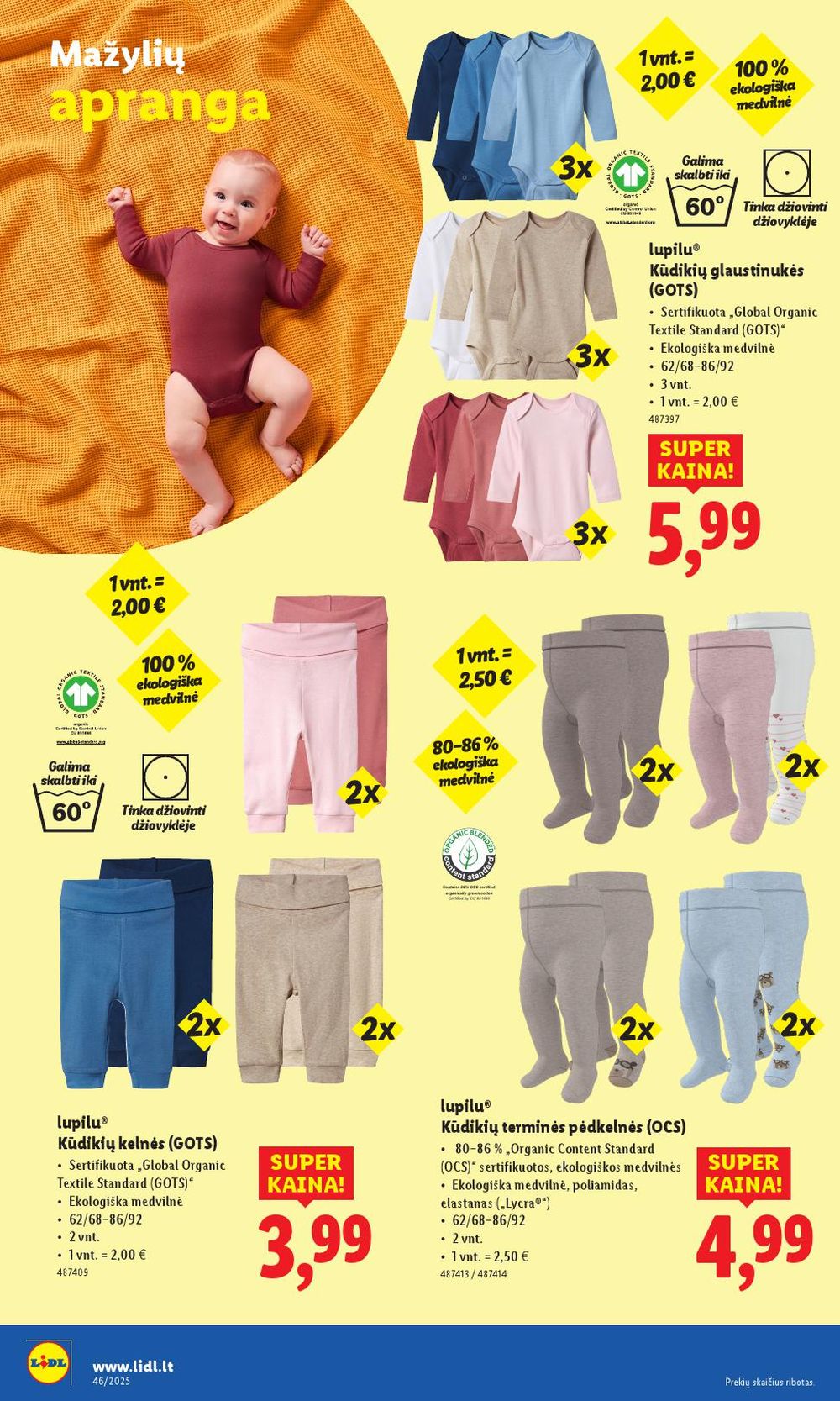 LIDL - Ne maisto prekių pasiūlymai (2025 11 10 - 2025 11 16) | 22