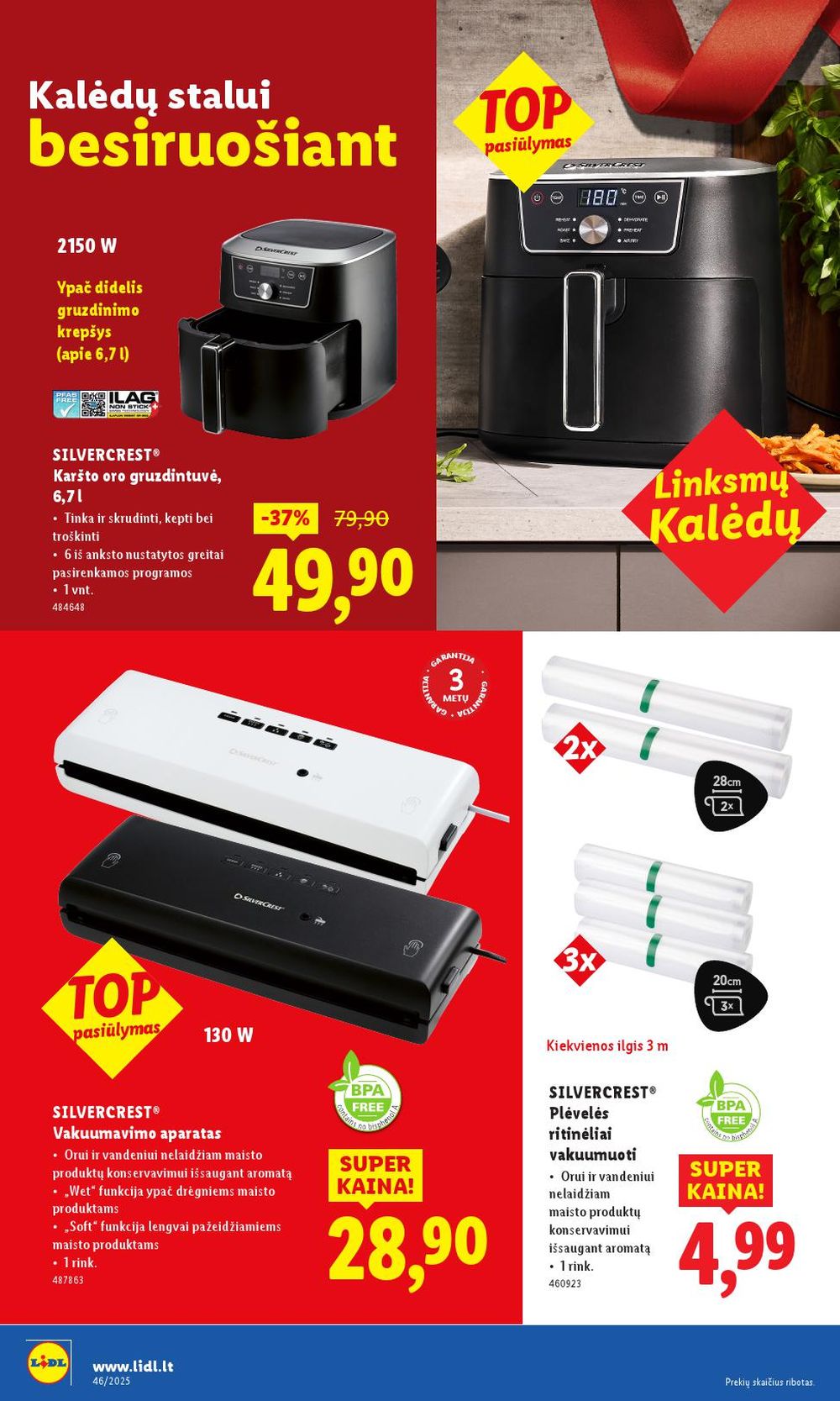 LIDL - Ne maisto prekių pasiūlymai (2025 11 10 - 2025 11 16) | 24