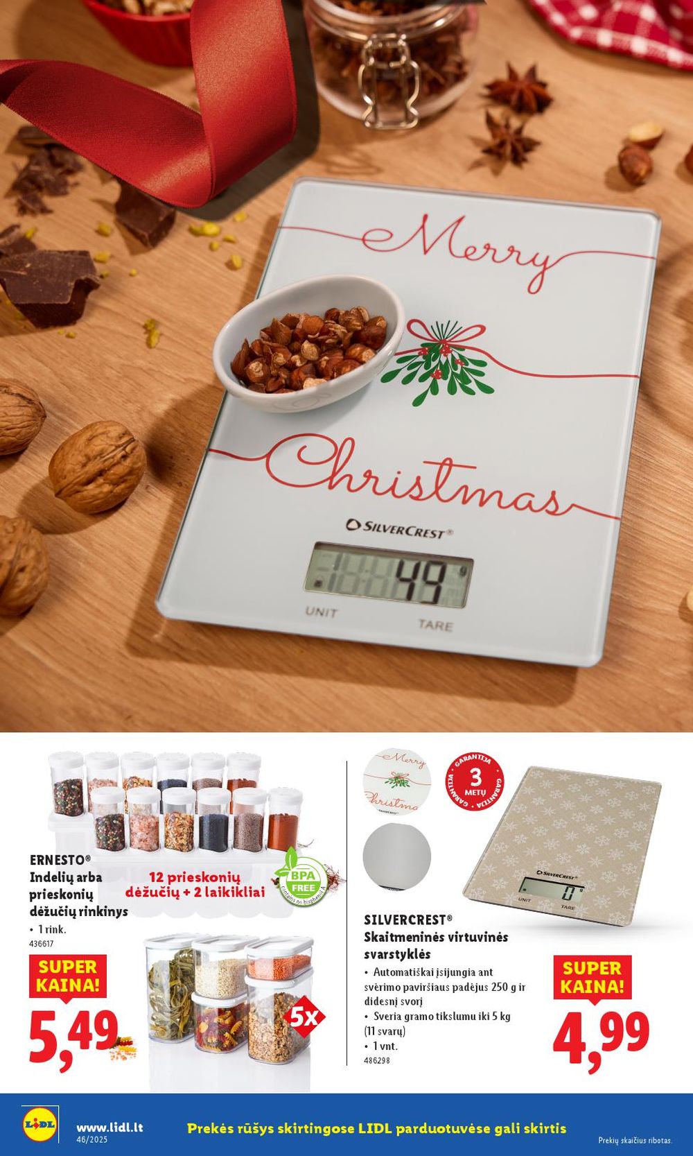 LIDL - Ne maisto prekių pasiūlymai (2025 11 10 - 2025 11 16) | 28