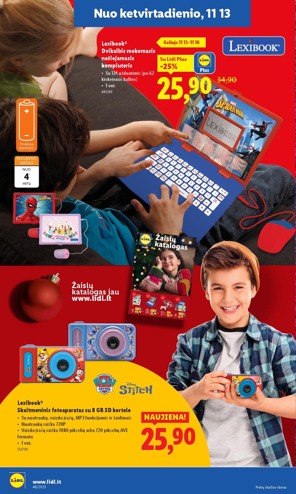 LIDL - Ne maisto prekių pasiūlymai (2025 11 10 - 2025 11 16) | 30