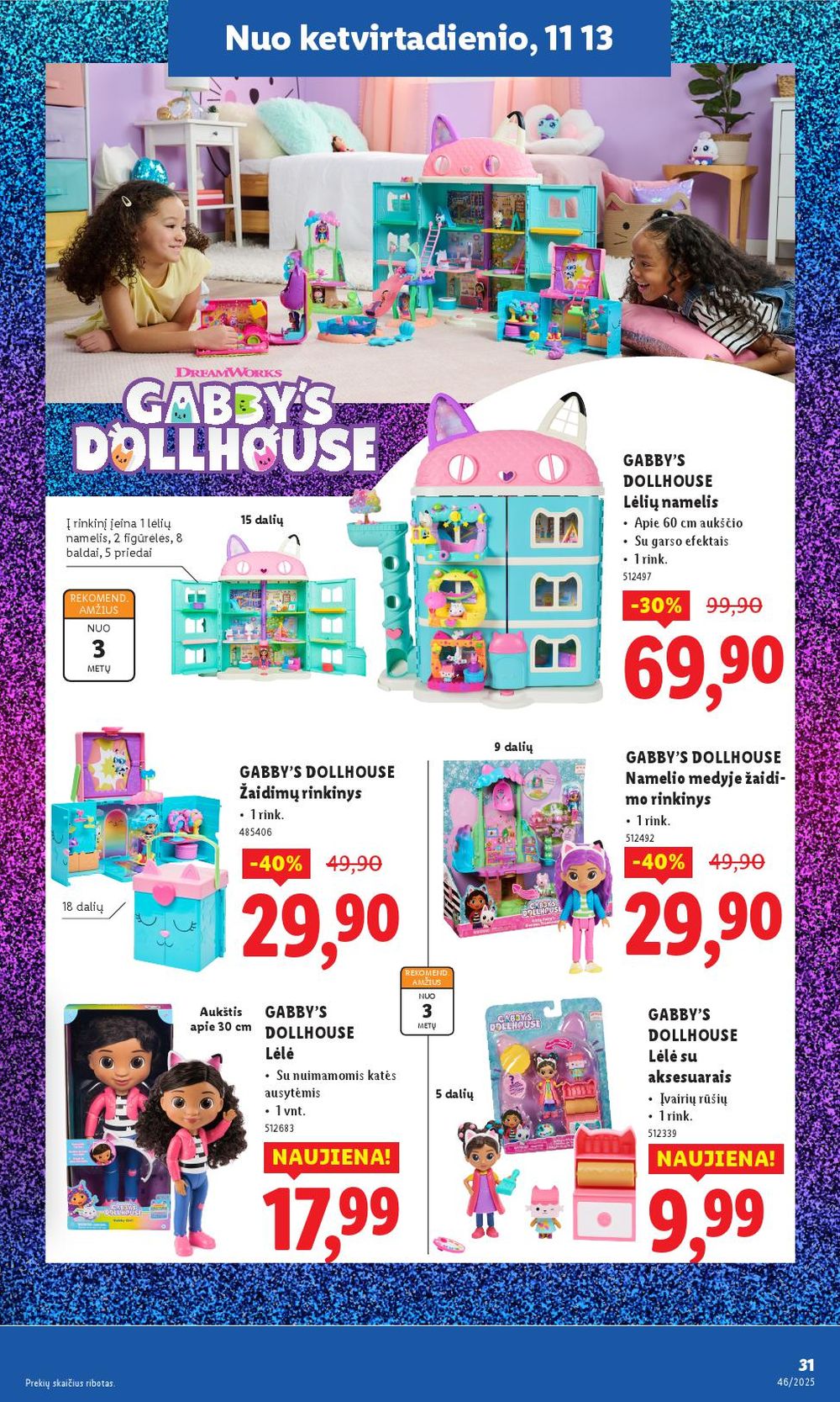 LIDL - Ne maisto prekių pasiūlymai (2025 11 10 - 2025 11 16) | 31