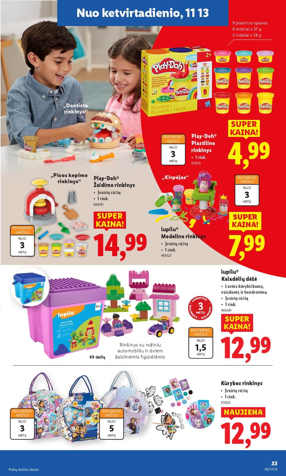 LIDL - Ne maisto prekių pasiūlymai (2025 11 10 - 2025 11 16) | 33
