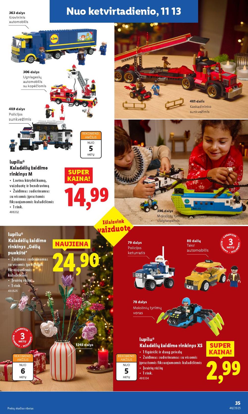 LIDL - Ne maisto prekių pasiūlymai (2025 11 10 - 2025 11 16) | 35