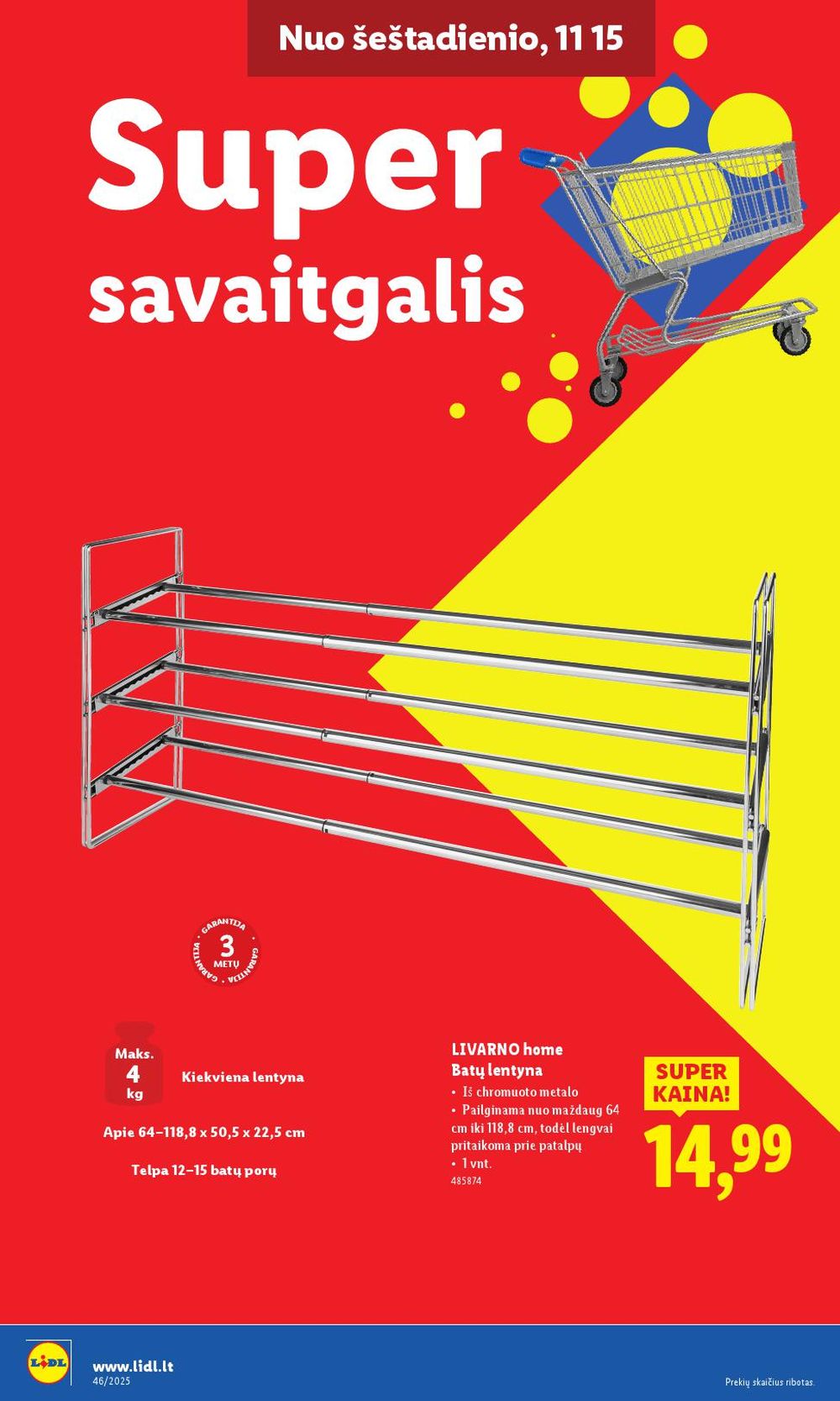 LIDL - Ne maisto prekių pasiūlymai (2025 11 10 - 2025 11 16) | 42