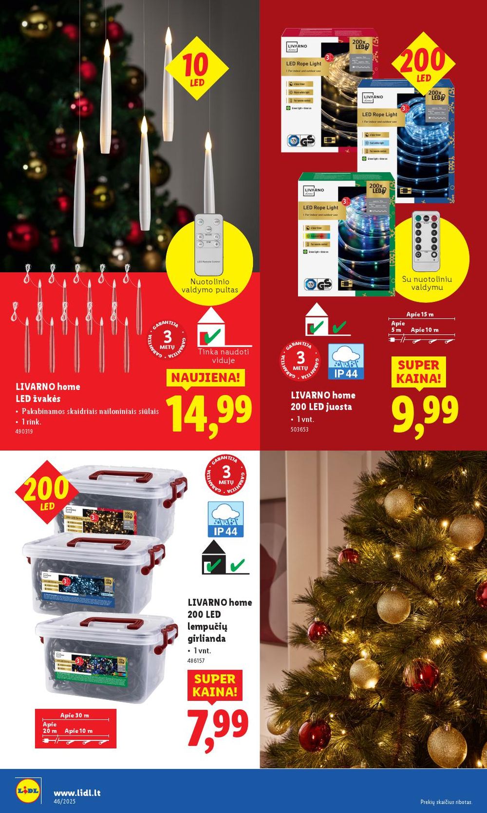 LIDL - Ne maisto prekių pasiūlymai (2025 11 10 - 2025 11 16) | 6