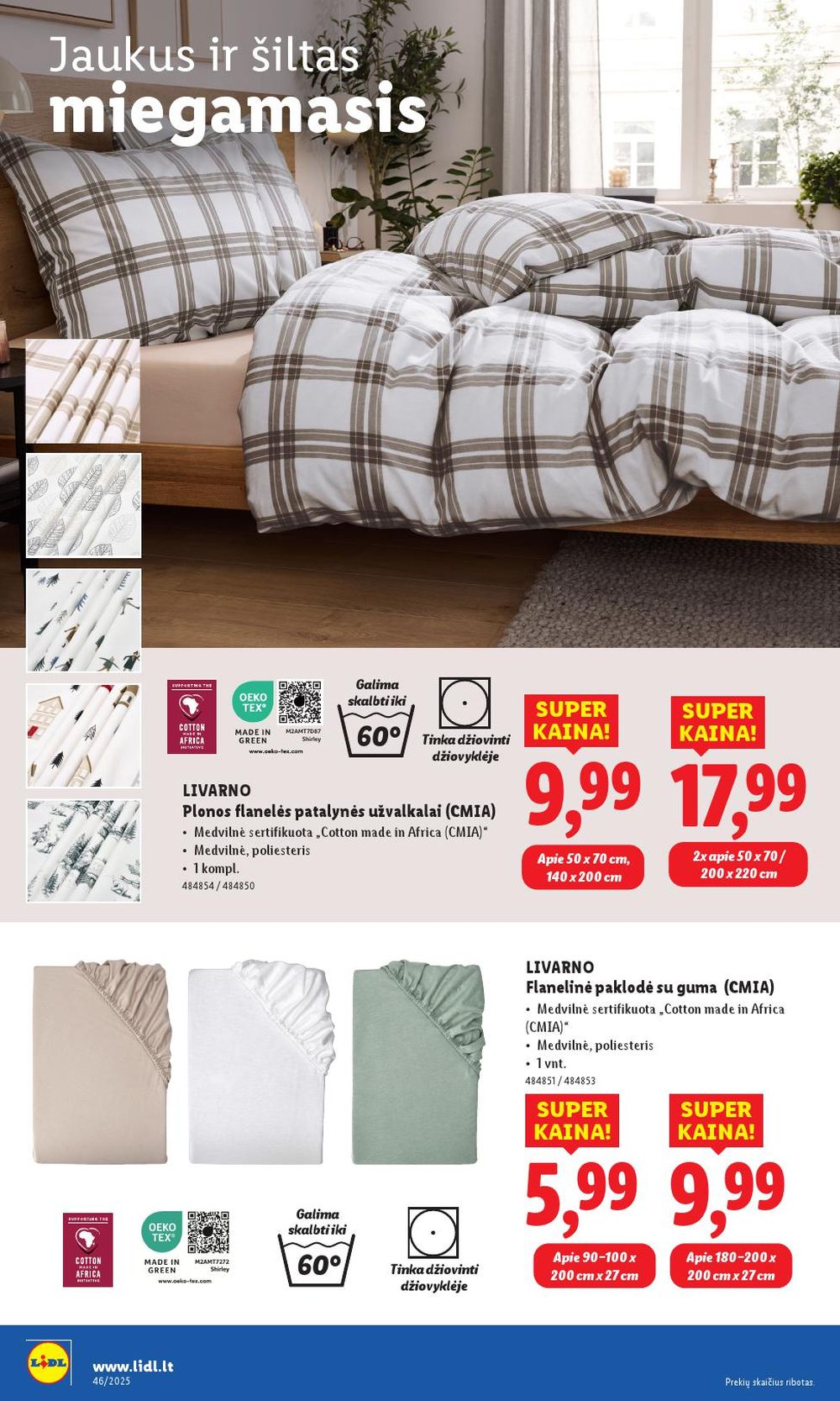 LIDL - Ne maisto prekių pasiūlymai (2025 11 10 - 2025 11 16) | 10